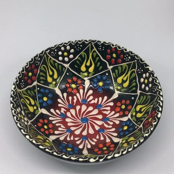Hand Painted Turkish Ceramic Bowls - Picture 2 of 11